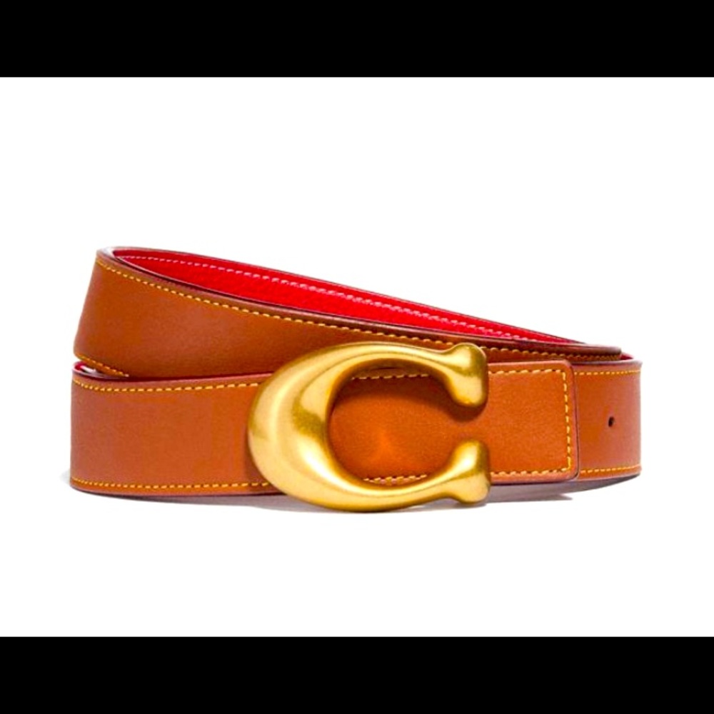 Coach Reversible Belt